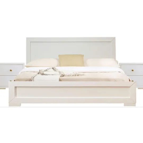 Kirkland's Home Wood Queen Platform Bed And 2-Nightstand Set- Beds & Headboards