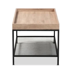 Kirkland's Home Wood Raised Edge Coffee Table- Coffee Tables