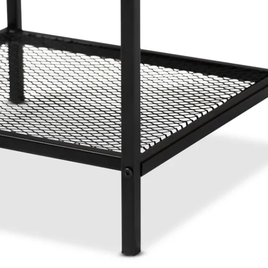 Kirkland's Home Wood Raised Edge Side Table- Accent & End Tables
