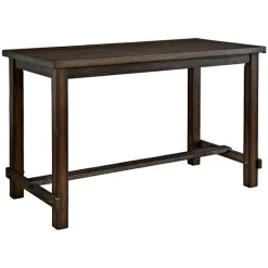 Kirkland's Home Wood Rectangular Dining Counter Table- Dining Tables