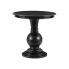 Kirkland's Home Wood Round Base Side Table- Accent & End Tables