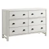 Kirkland's Home Wood Rustic 6-Drawer Chest- Dressers & Chests