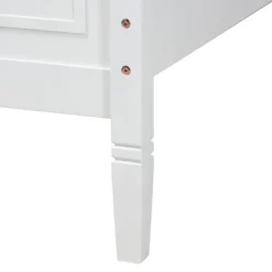 Kirkland's Home Wood Scalloped Queen Bed Frame- Beds & Headboards