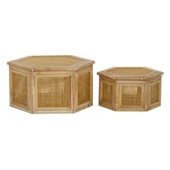 Kirkland's Home Wood Screen Panel Boxes, Set Of 2- Baskets & Boxes