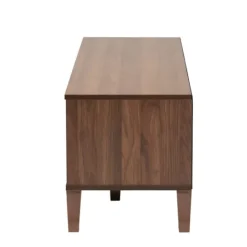 Kirkland's Home Wood Slatted Midcentury Tv Stand- Tv Stands & Media Consoles