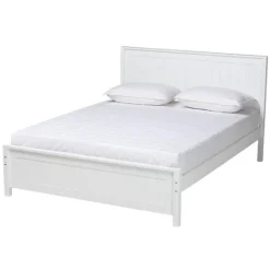 Kirkland's Home Wood Slatted Queen Bed Frame- Beds & Headboards