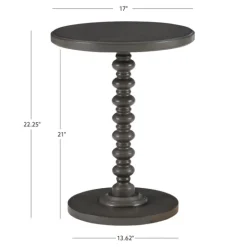 Kirkland's Home Wood Spindle Side Table- Accent & End Tables