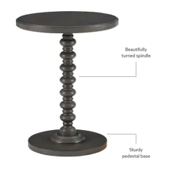 Kirkland's Home Wood Spindle Side Table- Accent & End Tables