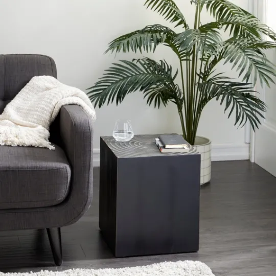 Kirkland's Home Wood Square Accent Table- Accent & End Tables
