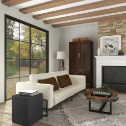 Kirkland's Home Wood Square Accent Table- Accent & End Tables