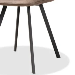 Kirkland's Home Wood Table And Leather Chairs 5-Pc. Dining Set- Dining Tables