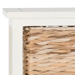 Kirkland's Home Wood 5-Tier Basket Storage Shelf- Bookshelves