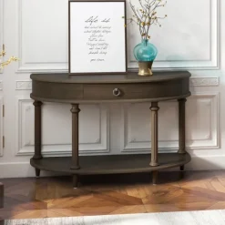 Kirkland's Home Wood 2-Tier Classic Console Table- Console Tables