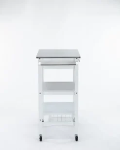 Kirkland's Home Wood 2-Tier Kitchen Cart- Kitchen Islands & Bar Carts