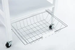 Kirkland's Home Wood 2-Tier Kitchen Cart- Kitchen Islands & Bar Carts