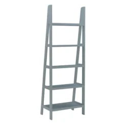 Kirkland's Home Wood 5-Tier Ladder Bookshelf- Bookshelves