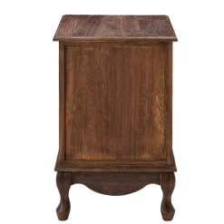 Kirkland's Home Wood Traditional 2-Drawer Nightstand- Nightstands