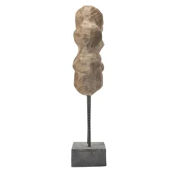 Kirkland's Home Wood Wave Ring Figurine- Statues & Figurines