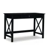 Kirkland's Home Wood X-Sides Desk- Office Furniture