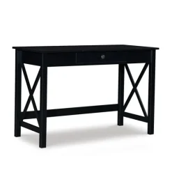 Kirkland's Home Wood X-Sides Desk- Office Furniture