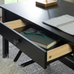 Kirkland's Home Wood X-Sides Desk- Office Furniture