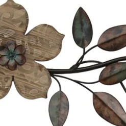 Kirkland's Home Wooden Floral Over Door Plaque- Wall Plaques