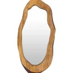 Kirkland's Home Wooden Live Edge Framed Wall Mirror- Decorative Mirrors