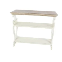 Kirkland's Home Wooden 2-Shelf Console Table- Console Tables