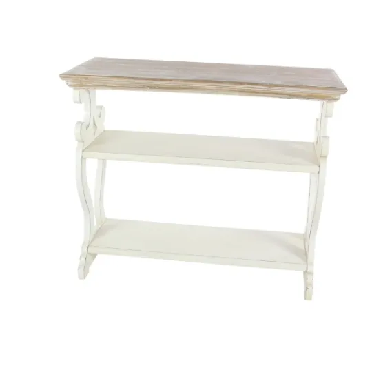 Kirkland's Home Wooden 2-Shelf Console Table- Console Tables