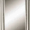 Kirkland's Home Wooden Silver Leaf Mirror- Decorative Mirrors