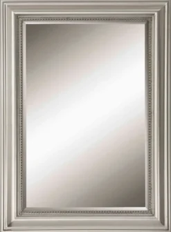 Kirkland's Home Wooden Silver Leaf Mirror- Decorative Mirrors