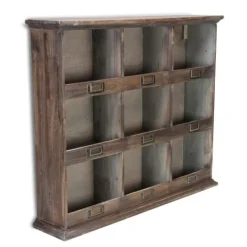 Kirkland's Home Wooden Wall Cubby- Shelves