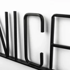 Kirkland's Home Word Hard And Be Nice Metal Wall Plaque- Wall Quotes & Signs