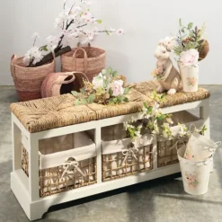 Kirkland's Home Woven Baskets, Set Of 3- Baskets & Boxes