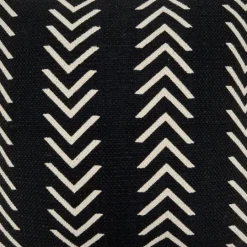 Kirkland's Home Woven Black And White Chevron Throw Pillow- Pillows