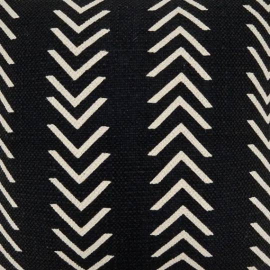 Kirkland's Home Woven Black And White Chevron Throw Pillow- Pillows