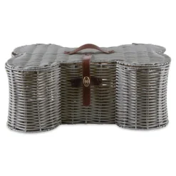 Kirkland's Home Woven Bone Shaped Basket, 17 In.- Baskets & Boxes