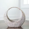 Kirkland's Home Woven Half Moon Basket- Baskets & Boxes