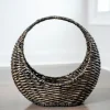 Kirkland's Home Woven Half Moon Basket- Baskets & Boxes