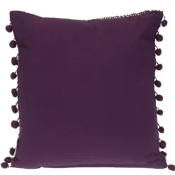 Kirkland's Home Woven Pom Pom Pillow- Pillows