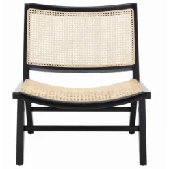 Kirkland's Home Woven Rattan Low-Slung Accent Chair- Accent Chairs