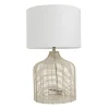Kirkland's Home Woven Rattan Table Lamp- Table Lamps