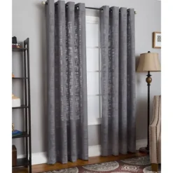 Kirkland's Home Woven Single Curtain Panel, 84 In.- Curtains & Drapes