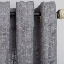 Kirkland's Home Woven Single Curtain Panel, 84 In.- Curtains & Drapes