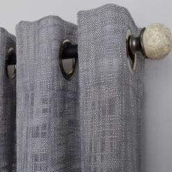 Kirkland's Home Woven Single Curtain Panel, 84 In.- Curtains & Drapes