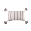 Kirkland's Home Woven Tasseled Lumbar Pillow- Pillows