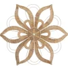 Kirkland's Home Woven Wicker And Wire Flower Wall Plaque- Wall Plaques