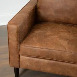 Kirkland's Home Wyatt Faux Leather Armchair- Accent Chairs
