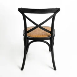 Kirkland's Home X Frame Cane Seat Dining Chair- Dining Chairs