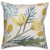 Kirkland's Home Yellow Botanicals Pillow- Pillows